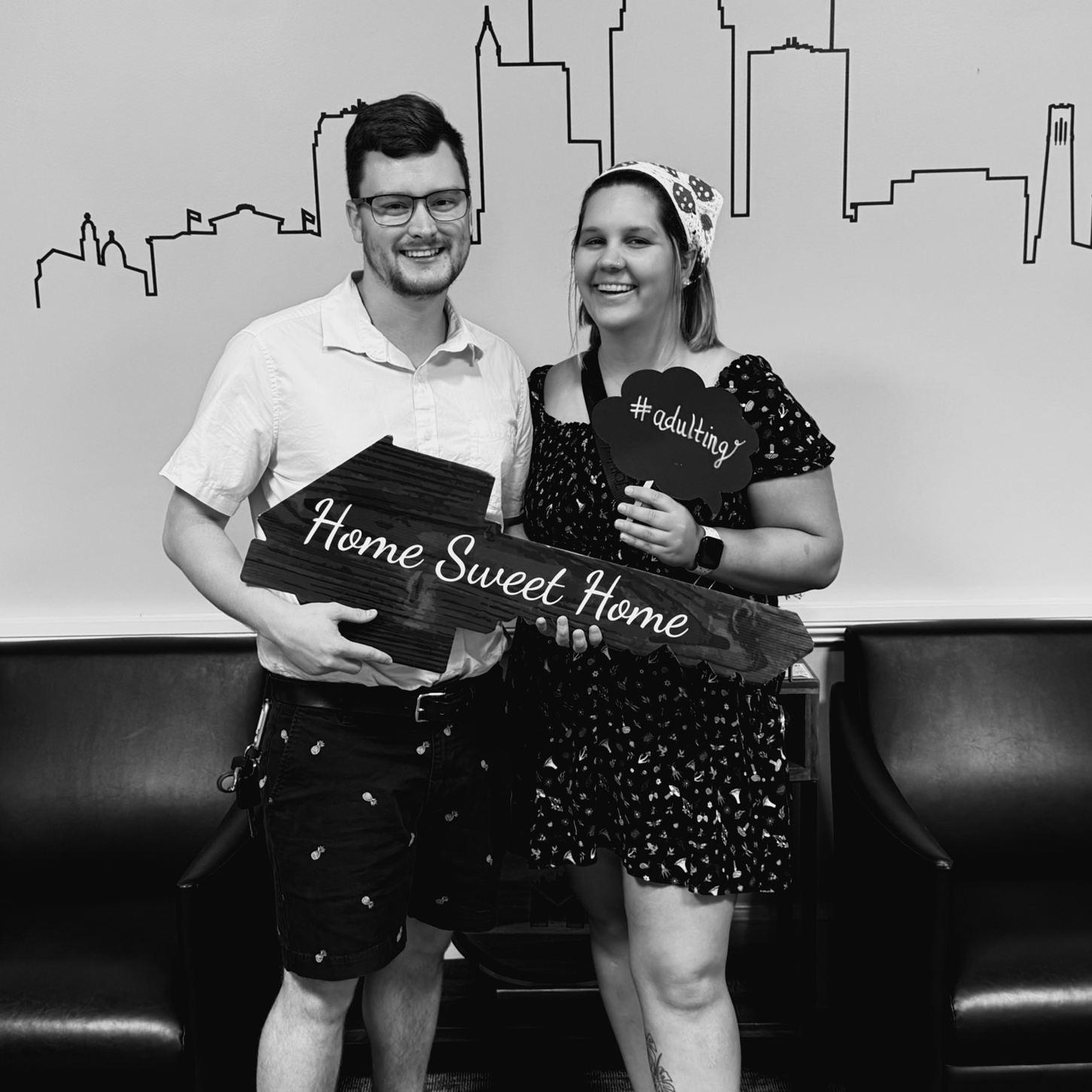 Katie and Nick buying their first home in Raleigh, NC
